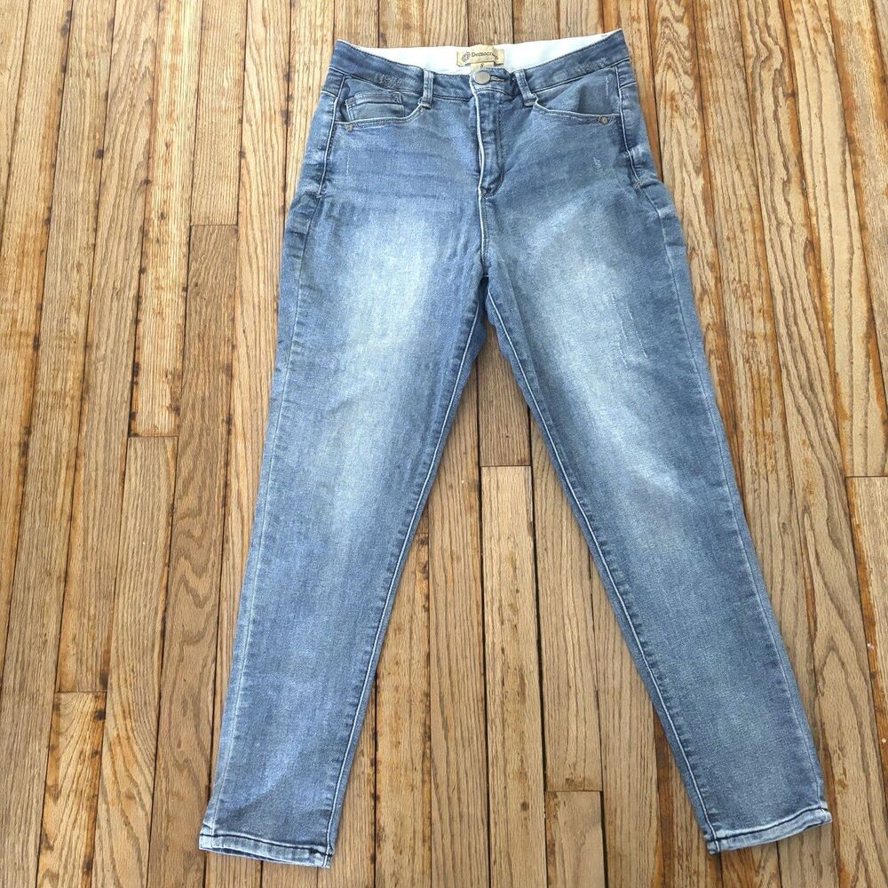 Democracy Light Blue Ankle Jeans